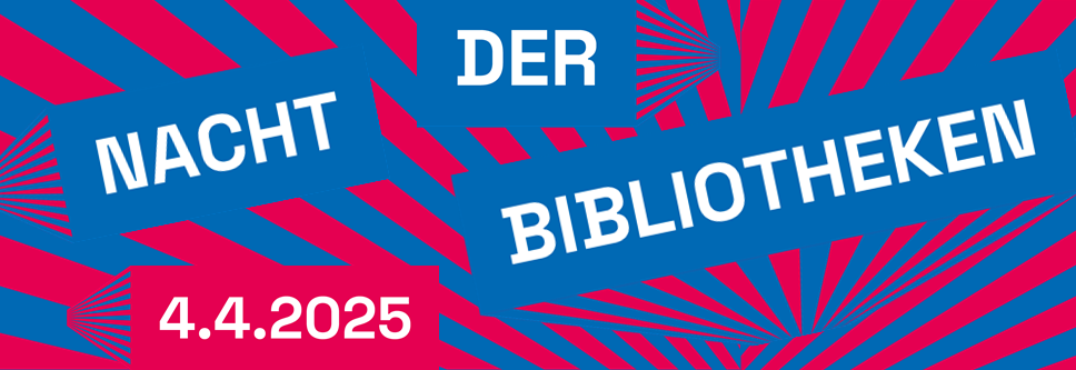 Nacht der Bibliotheken Banner 2025