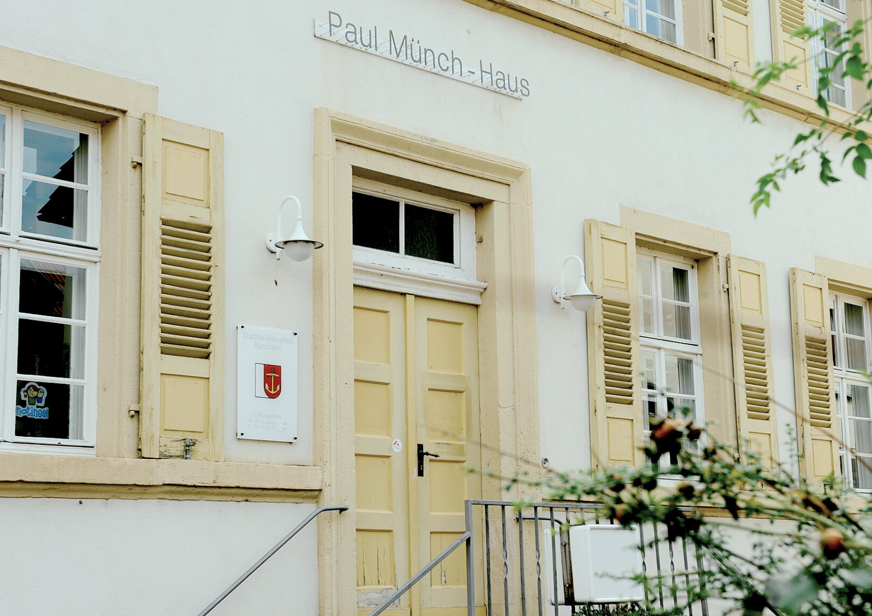 Die Stadtteil-Bibliothek in Ruchheim